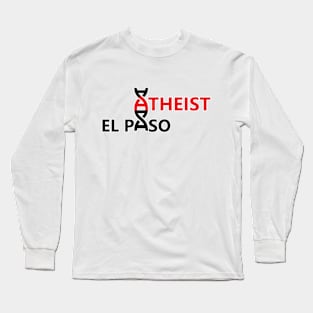 El Paso Atheist Logo Long Sleeve T-Shirt